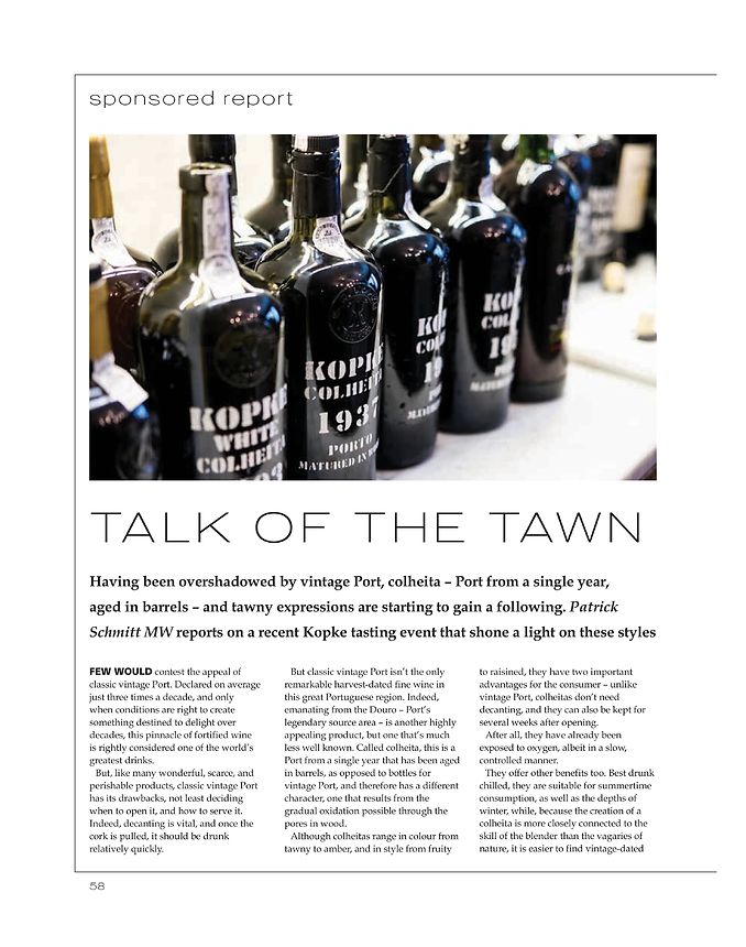 Kopke got featured on The Drink Business (Sep 2017)