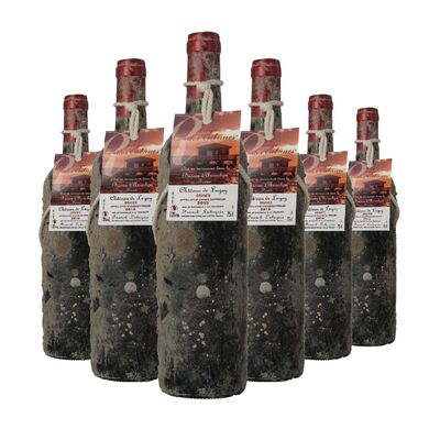 Chateau de Lugey - Rouge des Cabanes, FRANCE 2020 (case by 6)